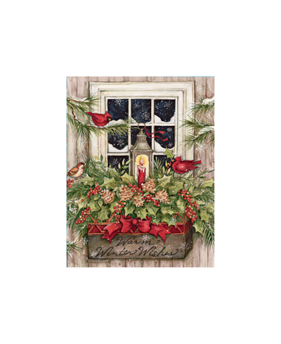 Lang Window Box Snow Boxed Christmas Cards In Multi