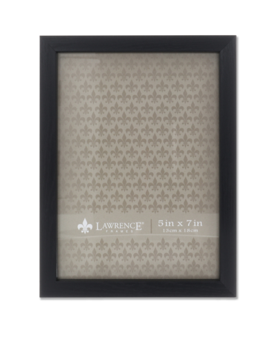 Lawrence Frames Chloe Collection Picture Frame, 5" X 7" In Black