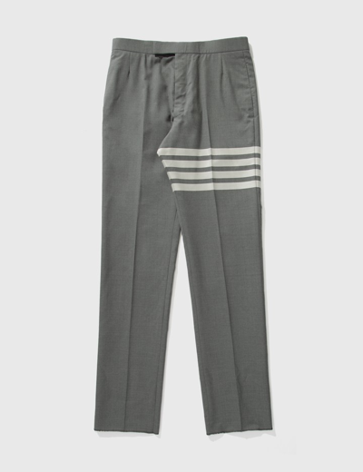 Thom Browne Classic Plain Weave Suiting Trouser In Grey