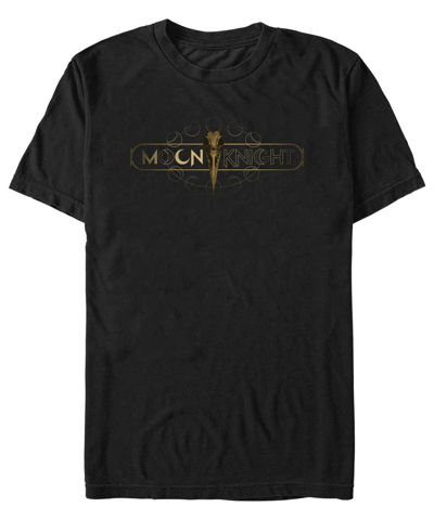 Fifth Sun Men's Moon Knight Skull Logo Short Sleeve T-shirt In Black