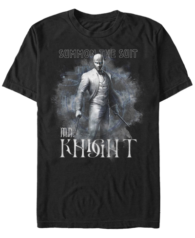 Fifth Sun Men's Moon Knight Suit Summon Short Sleeve T-shirt In Black