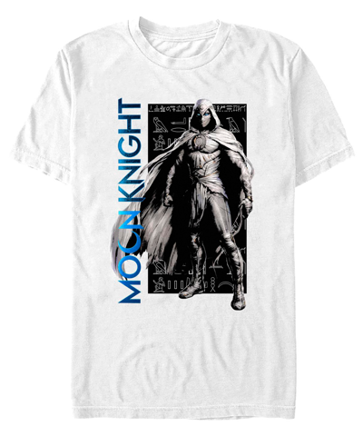 Fifth Sun Men's Moon Knight That Knight Short Sleeve T-shirt In White