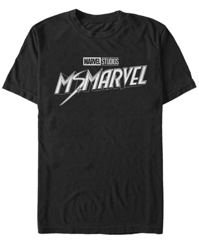 Fifth Sun Men's Marvel Film Ms Marvel Short Sleeve T-shirt In Black