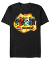 FIFTH SUN MEN'S LEGO NINJAGO NINJA EXPLOSION SHORT SLEEVE T-SHIRT