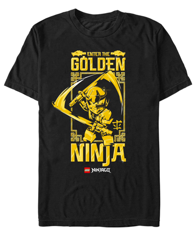 Fifth Sun Men's Lego Ninjago Ninja Entrance Short Sleeve T-shirt In Black