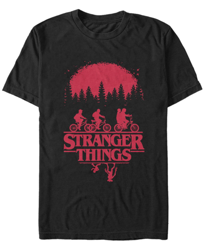 Fifth Sun Men's Stranger Things Simple Poster Short Sleeve T-shirt In Black