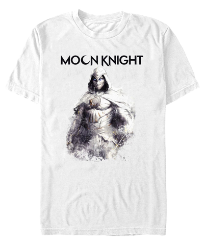 Fifth Sun Men's Marvel Likeness Moon Knight Fade Short Sleeve T-shirt In White