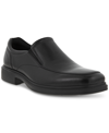 Ecco Helsinki 2.0 Apron Toe Leather Slip-on In Black