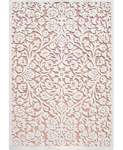 Edgewater Living Closeout!  Prima Loop Prl13 7'9" X 10'10" Outdoor Area Rug In Ivory Clay