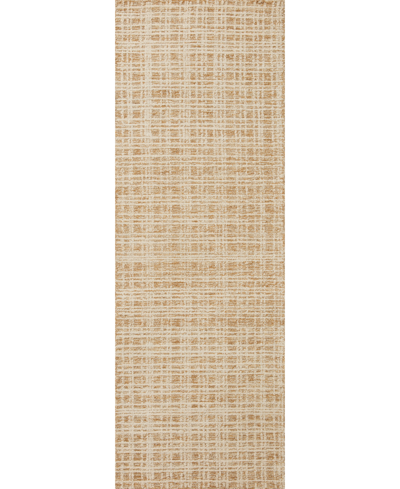 Chris Loves Julia Polly Pol-03 2' X 5' Runner" Area Rug In Ivory