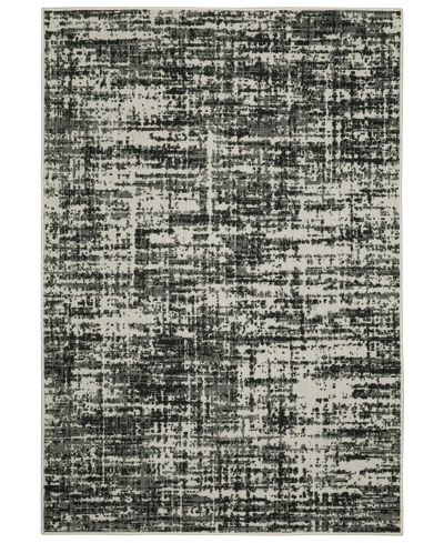 Jhb Design Brinley Bri008 6'7" X 9'2" Area Rug In Black