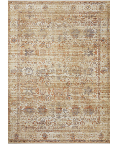 Spring Valley Home Bonney Bny-06 3'11" X 5'5" Area Rug In Paprika