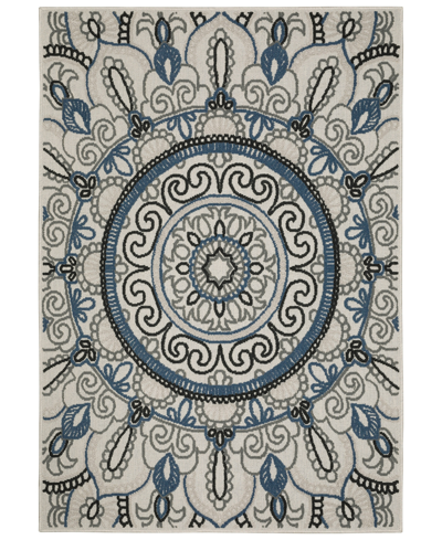 Jhb Design Brinley Bri003 7'10" X 10' Area Rug In Beige