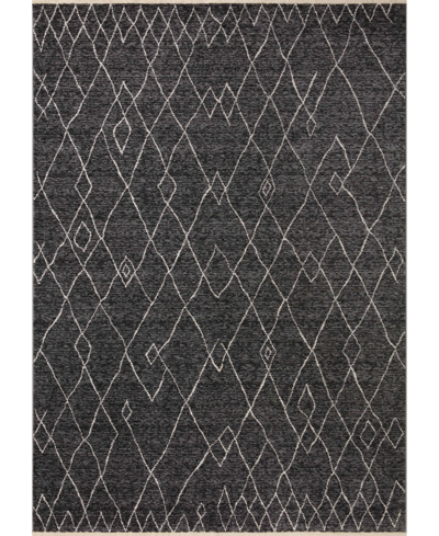 Spring Valley Home Vance Van-11 2'3"x3'10" Area Rug In Charcoal