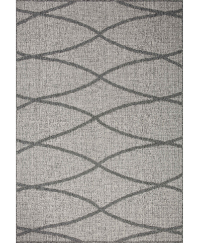 Spring Valley Home Rainier Ran-07 2'2" X 3'9" Outdoor Area Rug In Gray