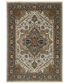 Jhb Design Aberdeen 1144w 3'3" X 5' Area Rug In Ivory/blue