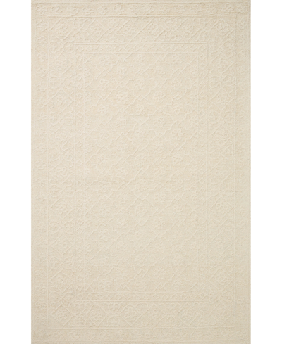 Spring Valley Home Cecelia Cec-01 5' X 7'6" Area Rug In Ivory