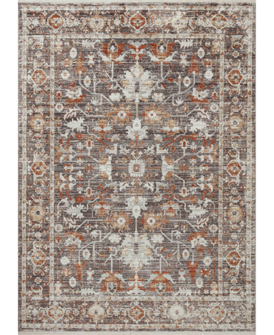 Spring Valley Home Bonney Bny-07 7'10" X 10'2" Area Rug In Charcoal