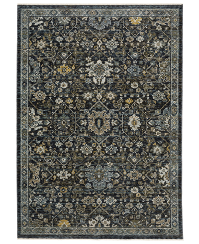 Jhb Design Devine Dev33k1 5'3" X 7'6" Area Rug In Blue