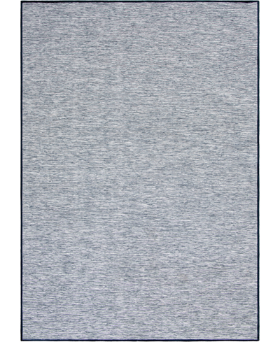 Edgewater Living Closeout!  Weave Loop Prl13 5'2" X 7'6" Outdoor Area Rug In White Blue