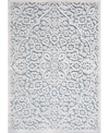 Edgewater Living Closeout!  Prima Loop Prl07 5'2" X 7'6" Outdoor Area Rug In White Mist
