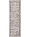 D Style Jericho Jc1 2'6" X 12' Runner Area Rug In Khaki