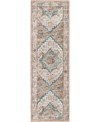 D Style Jericho Jc2 2'6" X 8' Runner Area Rug In Beige