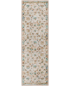 D Style Jericho Jc8 2'6" X 12' Runner Area Rug In Beige