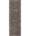 D Style Jericho Jc8 2'6" X 8' Runner Area Rug In Sable