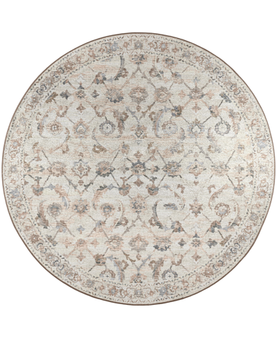 D Style Jericho Jc4 8' X 8' Round Area Rug In Multi