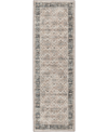 D Style Jericho Jc10 2'6" X 10' Runner Area Rug In Taupe
