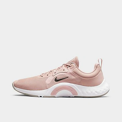 Nike Women's Renew In-season Tr 11 Training Shoes In Pink Oxford/pale Coral/white/metallic Pewter
