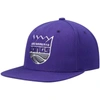 MITCHELL & NESS MITCHELL & NESS PURPLE SACRAMENTO KINGS GROUND 2.0 SNAPBACK HAT