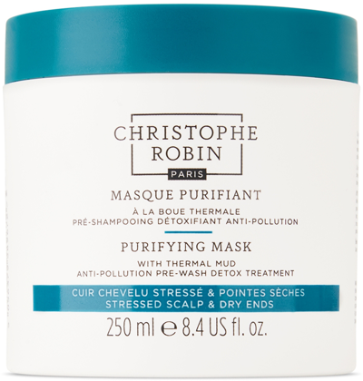 Christophe Robin Purifying Thermal Mud Hair Mask, 250 ml In Na