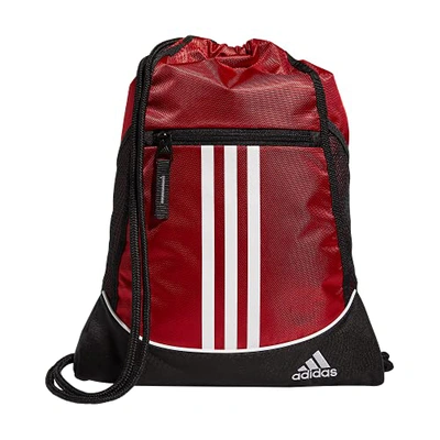 Adidas Originals Adidas Alliance Ii Sackpack Power Red/black/white Size One Size