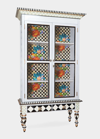 Mackenzie-childs Flower Market Cabinet