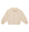 The Animals Observatory Falcon Printed Cotton Jacket In White