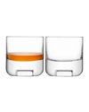 LSA CASK WHISKEY TUMBLERS, SET OF 2