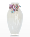 Jay Strongwater Flora And Fauna Bouquet Vase
