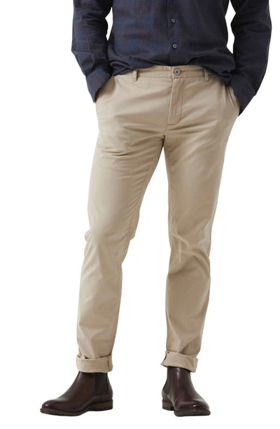 Rodd & Gunn Gunn Cotton Blend Slim Chino Pants In Pebble