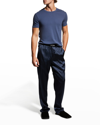 TOM FORD MEN'S SOLID STRETCH JERSEY T-SHIRT
