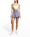 Fp Movement By Free People The Way Home Mini Skort In Navy