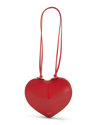Alaïa Le Coeur Crossbody Bag In Lux Leather In Laque