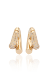 TABAYER OERA 18K FAIRMINED YELLOW GOLD DIAMOND EARRINGS