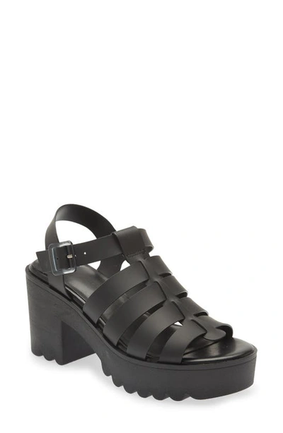 Bp. Bp Mazie Heeled Sandal In Black