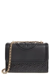 TORY BURCH 'SMALL FLEMING' QUILTED LEATHER SHOULDER BAG,31382