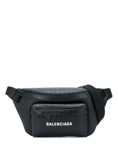 Balenciaga Everyday Belt Bag In Black