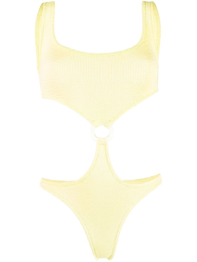 Reina Olga Two-piece Bikini Set In Yellow