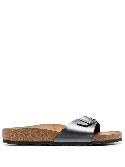 Birkenstock Buckle-fastening Open-toe Sandals In Black