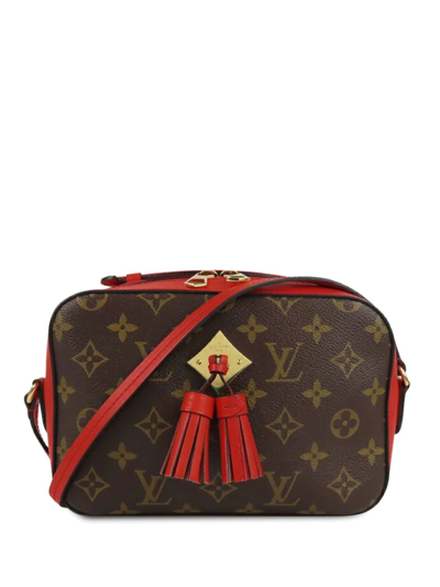 Pre-owned Louis Vuitton  Monogram Saintonge Shoulder Bag In Brown